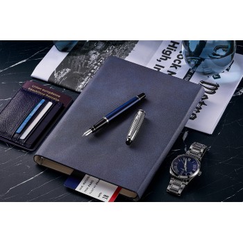 Waterman Expert Deluxe Metallic Blue CT (M) plunksnakotis - 2187681 Waterman Expert Deluxe Metallic Blue CT (M) plunksnakotis - 2187681