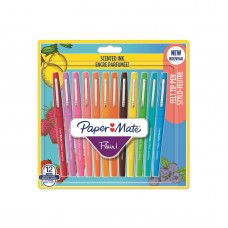 Kvepiančių lainerių rinkinys piešimui PaperMate Flair Scented 12 (0,7mm) - 2138467
