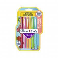 Kvepiančių tušinukų rinkinys piešimui PaperMate Flair Scented 6 (0,7mm) - 2138466