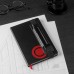 ROtring 600 dāvanu komplekts ar mīkstu futrāli un piezīmju grāmatu | Automātiskais zīmulis | Melna - 2224710