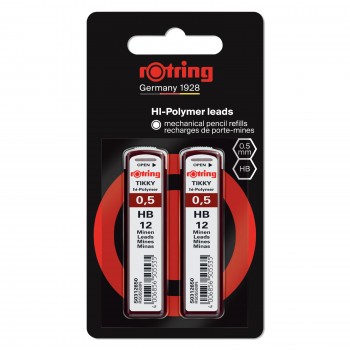 Rotring grafīta komplekts 0,5 mm - 2 gab. - 2221256