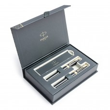Parker Ingenuity Black GT Tintes pildspalva + rullīšu pildspalvu komplekts 2182007 + 2182005