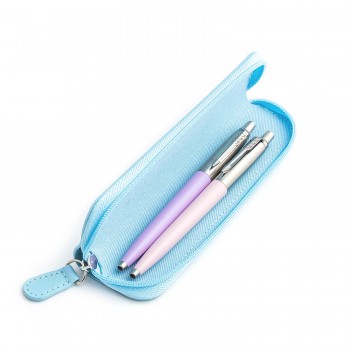 Parker Jotter Originals Lilac un Pink Lodīšu pildspalvu dāvanu komplekts ar zilu korpusu