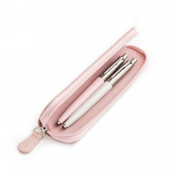 Parker Jotter Originals Pearl un Pink Lodīšu pildspalvu dāvanu komplekts ar rozā apvalku