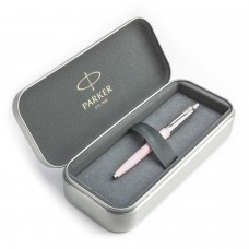 Parker Jotter Originals Pink rašiklio dovanų rinkinys metalinėje dėžutėje