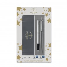 Parker plunksnakotis ir rašiklis Jotter iš nerūdijančio plieno CT 2093258