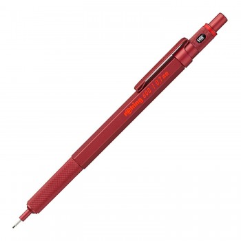 Rotring automatinis pieštukas 600 0,7 Raudonas su graviravimu