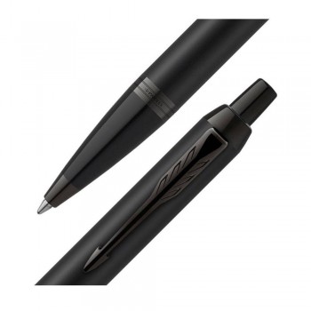 Parker IM Achromatic Black Tušinukas su graviravimu Parker IM Achromatic Black Tušinukas su graviravimu