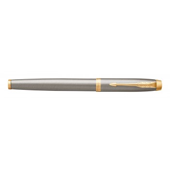 Parker IM Brushed Metal GT Rollerball Pen su graviravimu