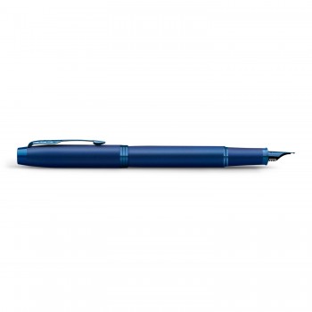 Parker IM Monochrome Blue (F) Plunksnakotis su graviravimu Parker IM Monochrome Blue (F) Plunksnakotis su graviravimu