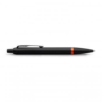 Parker IM Vibrant Rings tušinukas, spalva „Flame Orange“, su graviravimu / dėklas / dovanų rinkinys