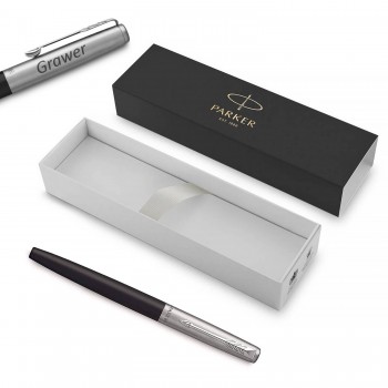 Parker Jotter Bond Street Black (M) Plunksnakotis su graviravimu