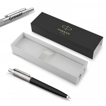 Parker Jotter Originals Black (Blue) gelio rašiklis su graviravimu