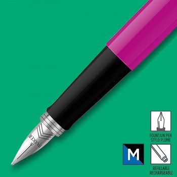 Parker Jotter Originals Magenta (M) plunksnakotis su graviravimu