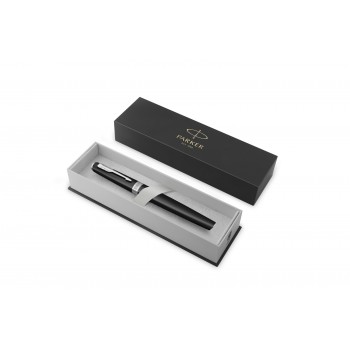 Parker Meridian matinis juodas tušinukas su dangteliu CT – 2231406 su graviravimu