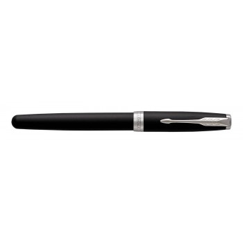 Parker Sonnet Matte Black CT (M) Plunksnakotis su graviravimu