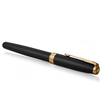 Parker Sonnet Matte Black GT (F) plunksnakotis su graviravimu