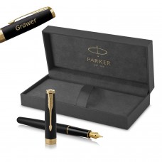 Parker Sonnet Matte Black GT (M) Plunksnakotis su graviravimu Parker Sonnet Matte Black GT (M) Plunksnakotis su graviravimu
