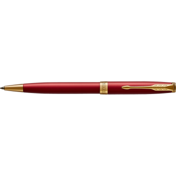 Parker Sonnet Red Lacquer GT rašiklis su graviravimu