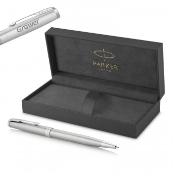 Rašiklis Parker Sonnet Stainless Steel CT z grawerem