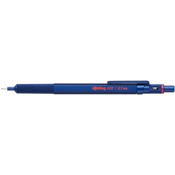 Rotring 600 0,5 Blue Automātiskais zīmulis ar gravējumu