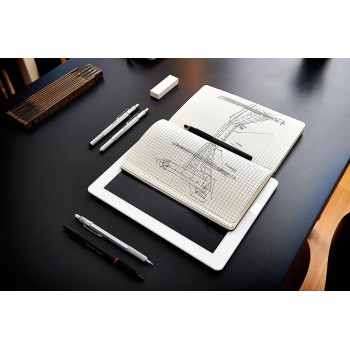 Rotring 600 0,7 Black Automatinis pieštukas su graviravimu Rotring 600 0,7 Black Automatinis pieštukas su graviravimu
