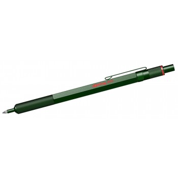 Rotring 600 M Green lodīšu pildspalva ar gravējumu