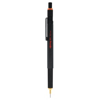 Rotring 800 0,5 Black Automatinis pieštukas su graviravimu Rotring 800 0,5 Black Automatinis pieštukas su graviravimu