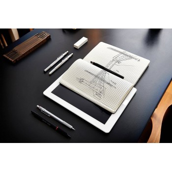 Rotring 800 0,5 Black Automatinis pieštukas su graviravimu Rotring 800 0,5 Black Automatinis pieštukas su graviravimu