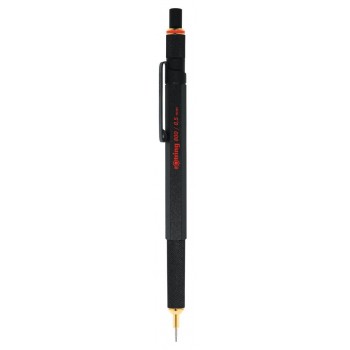 Rotring automatinis pieštukas 800 0,5 Juodas su graviravimu