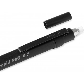 Rotring Rapid Pro 0,7 mm juodas precizinis pieštukas 1904257 su graviravimu Rotring Rapid Pro 0,7 mm juodas precizinis pieštukas 1904257 su graviravimu