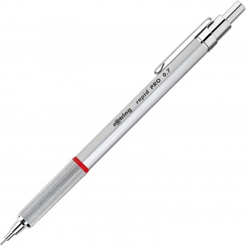 Rotring Rapid Pro Precision 0,7 Silver Pieštukas su graviravimu Rotring Rapid Pro Precision 0,7 Silver Pieštukas su graviravimu