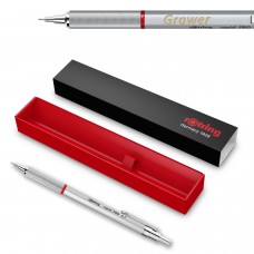 Rotring Rapid Pro tikslusis 0,7 sidabro spalvos pieštukas su graviravimu