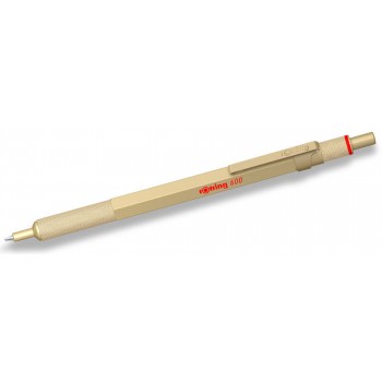 Rotring RO 600 Professional Gold metāla lodīšu pildspalva ar gravējumu
