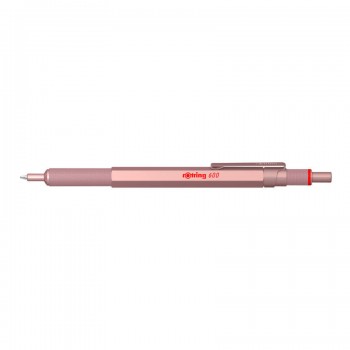 Rotring RO 600 Professional Rose Gold metāla lodīšu pildspalva ar gravējumu