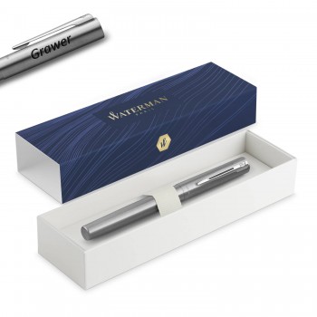 Waterman Allure Chrome CT (F) tintes pildspalva ar gravējumu