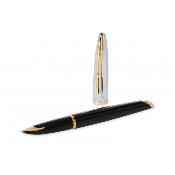 Waterman Carène Deluxe Black GT plunksnakočiai su graviravimu