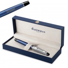 Waterman Expert Deluxe Metallic Blue CT (M) plunksnakotis - 2187681 su graviravimu Waterman Expert Deluxe Metallic Blue CT (M) plunksnakotis - 2187681 su graviravimu