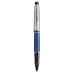 Waterman Expert Deluxe Metallic Blue CT pildspalva ar vāciņu – 2187682 ar gravējumu