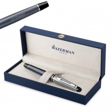 Waterman Expert Deluxe Metallic Graphite CT tušinukas su dangteliu - 2187690 su graviravimu Waterman Expert Deluxe Metallic Graphite CT tušinukas su dangteliu - 2187690 su graviravimu