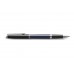 Waterman Hémisphère Black-Blue Rullīšu pildspalva ar vāciņu un gravējumu