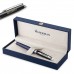 Waterman Hémisphère Black-Blue Rullīšu pildspalva ar vāciņu un gravējumu