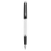 Waterman Hémisphère Color-Block Black-White CT (M) tintes pildspalva – 2202844 ar gravējumu