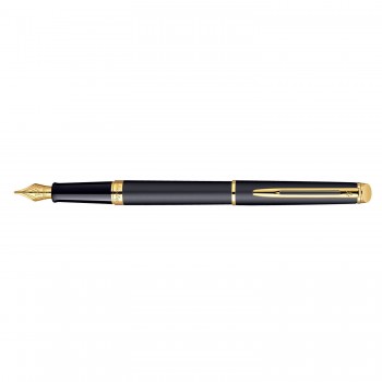 Waterman Hémisphère Matte Black GT (M) Plunksnakotis su graviravimu Waterman Hémisphère Matte Black GT (M) Plunksnakotis su graviravimu