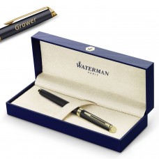 Waterman Hémisphère Matte Black GT (M) Plunksnakotis su graviravimu Waterman Hémisphère Matte Black GT (M) Plunksnakotis su graviravimu