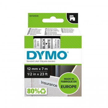 DYMO LabelManager 160 Etikečių Spausdintuvas (S0946340) + D1 12mm x 7m juostelė 