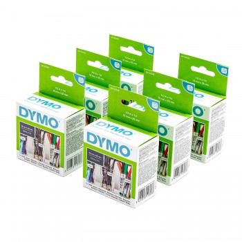 DYMO Etiketės 13 x 25mm / Rinkinys (11353 / S0722530) - 6 vnt.